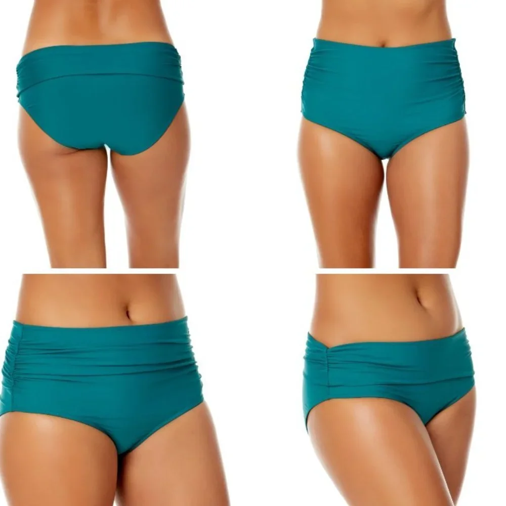 Anne Cole High-Waist Bikini Bottoms Size Medium - Picture 7 of 7